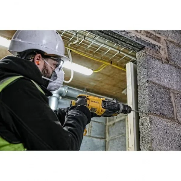 Dewalt d25134k-qs tassellatore sds-plus 800 w con mandrino autoserrante - dettaglio 4