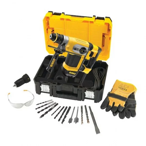Dewalt d25417kt-qs tassellatore sds-plus 1000 w con accessori - dettaglio 1