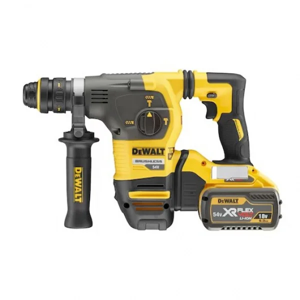 Dewalt dch334x2-qw tassellatore sds-plus brushless flexvolt 54v con due batterie e mandrino - dettaglio 2