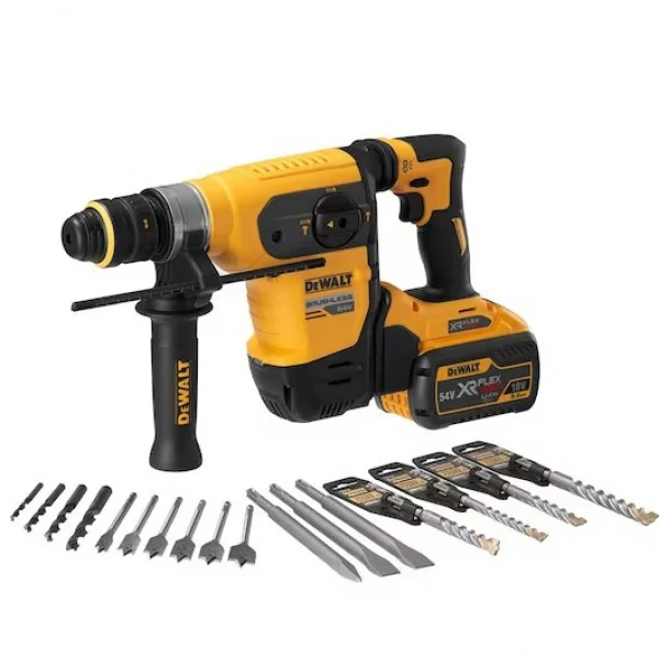 Dewalt dch417x2-qw tassellatore sds-plus brushless flexvolt 54v con batterie ed accessori - dettaglio 2