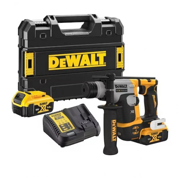 Dewalt dch172p2-qw tassellatore sds-plus brushless 18 v con due batterie - dettaglio 1