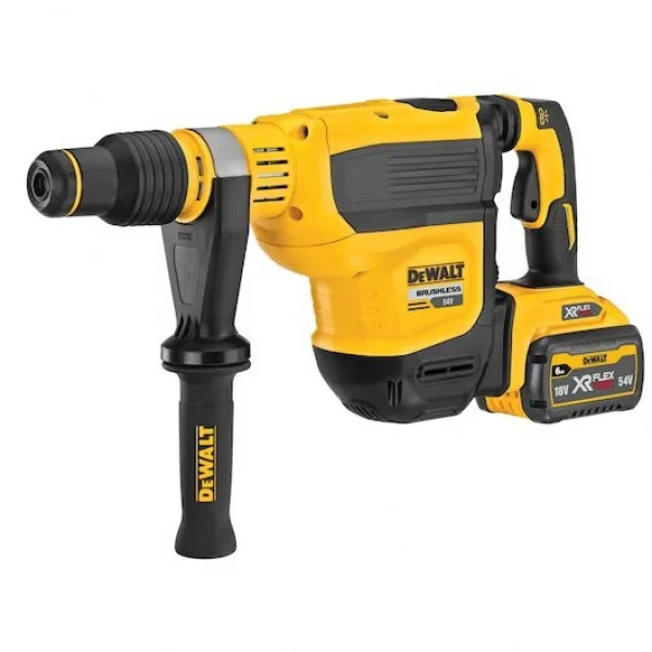Dewalt dch614x2-qw martello demolitore sds-max brushless flexvolt 54 v con due batterie - dettaglio 2