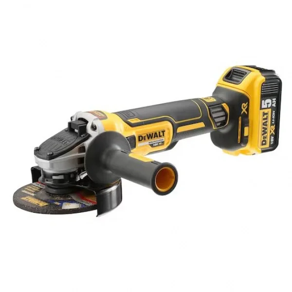 Dewalt dcg405p2-qw smerigliatrice angolare 125 mm brushless 18 v con due batterie - dettaglio 2