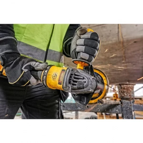 Dewalt dcg418nt-xj smerigliatrice flexvolt 125 mm brushless 54v senza batterie - dettaglio 4