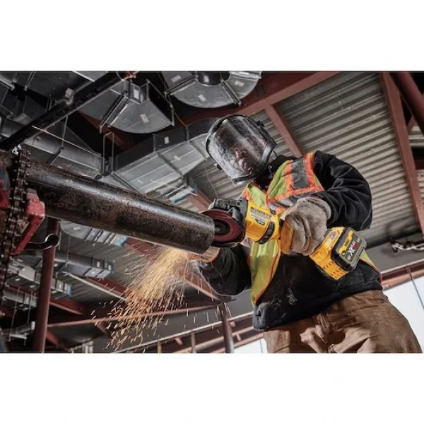 Dewalt dcg418nt-xj smerigliatrice flexvolt 125 mm brushless 54v senza batterie - dettaglio 5