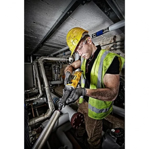Dewalt dwe4884-qs smerigliatrice dritta a corrente 450 w - dettaglio 4