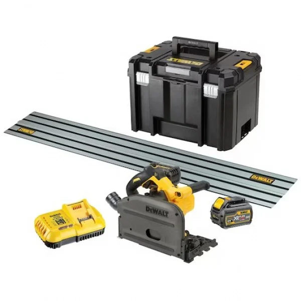 Dewalt dcs520t2r-qw sega ad affondamento flexvolt brushless a batteria 54 v con binario - dettaglio 1