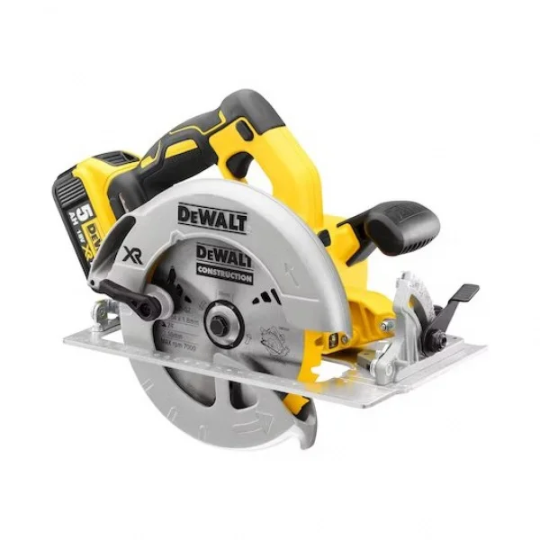 Dewalt dcs570p2-qw sega circolare 184 mm brushless 18 v con due batterie - dettaglio 3