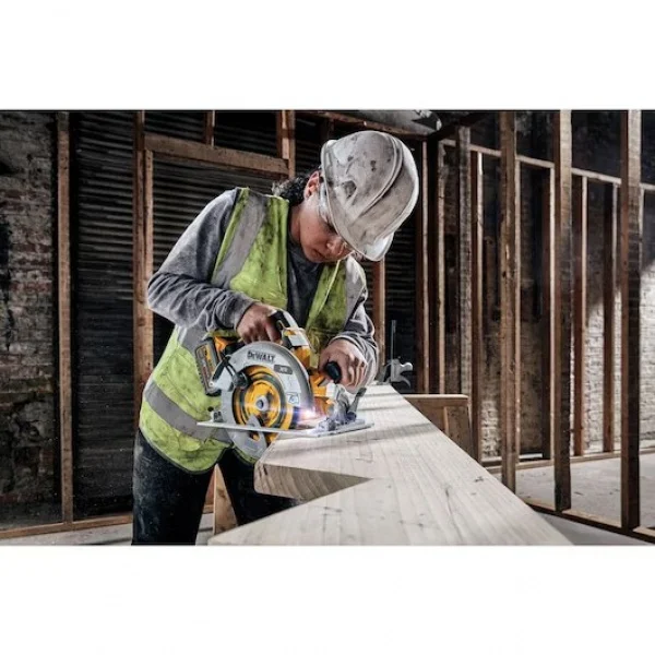 Dewalt dcs573nt-xj sega circolare 190 mm brushless 18 v senza batteria - dettaglio 5
