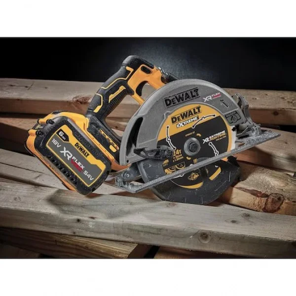 Dewalt dcs573t1-qw sega circolare 190 mm brushless 18 v con batteria flexvolt - dettaglio 6
