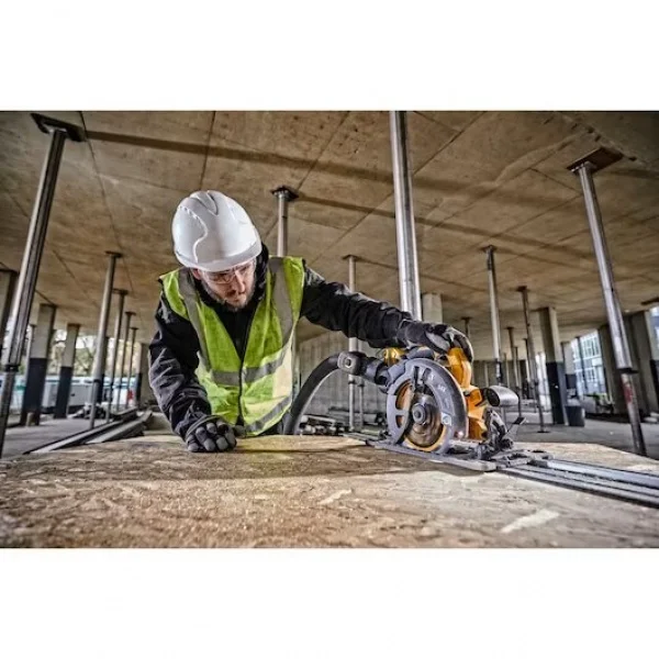 Dewalt dcs579t2-qw sega circolare 190 mm brushless 54 v con batterie flexvolt - dettaglio 5