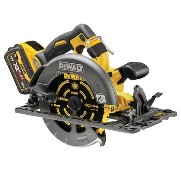 Dewalt dcs579x2-qw sega circolare 190 mm brushless 54 v con batterie flexvolt - dettaglio 2