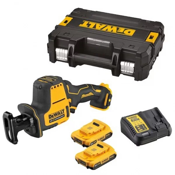 Dewalt dcs312d2-qw seghetto diritto brushless 12 v con due batterie - dettaglio 1