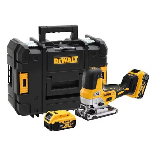 Dewalt dcs335p2-qw seghetto alternativo brushless 18 v con due batterie - dettaglio 1