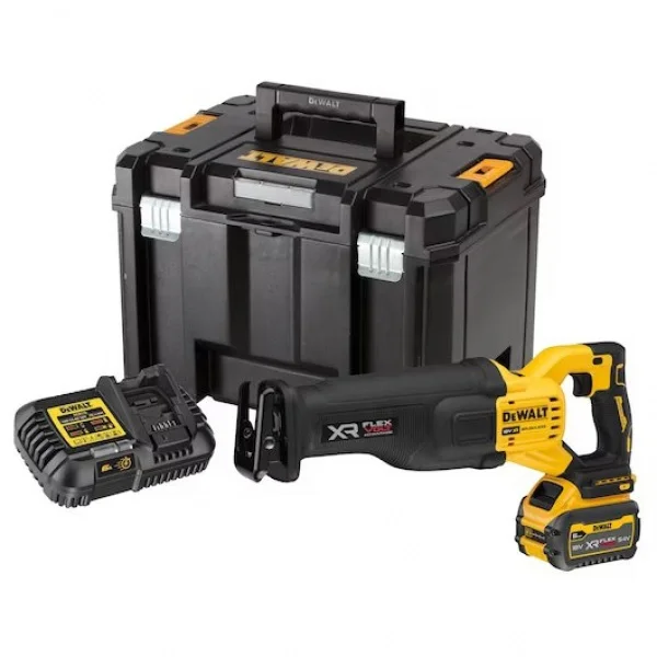 Dewalt dcs386t1-qw seghetto diritto brushless 18v con batteria flexvolt - dettaglio 1