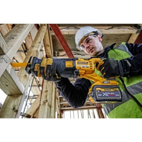 Dewalt dcs389x2-qw seghetto dritto brushless 54 v con batterie flexvolt - dettaglio 5