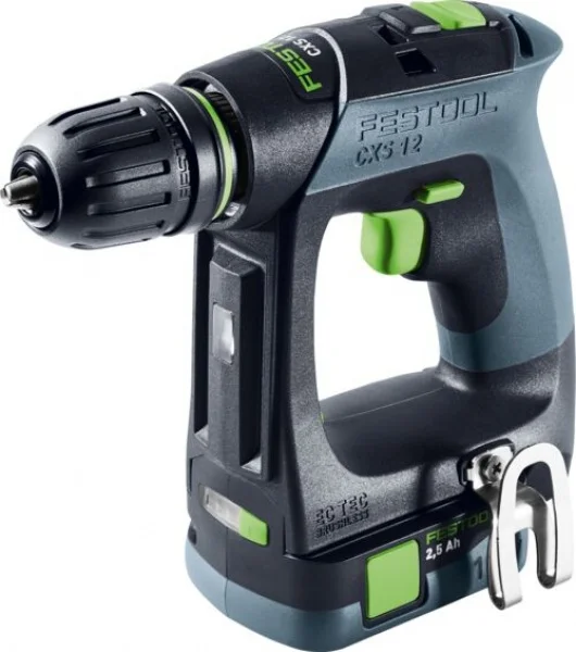 Festool cxs 12 2,5-plus trapano avvitatore brushless a batteria 12 v 576864 - dettaglio 2