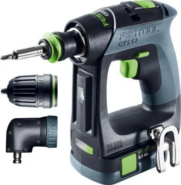 Festool cxs 12 2,5-set trapano avvitatore brushless a batteria 12 v 576865 - dettaglio 2