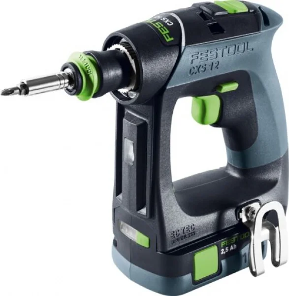 Festool cxs 12 2,5-set trapano avvitatore brushless a batteria 12 v 576865 - dettaglio 3