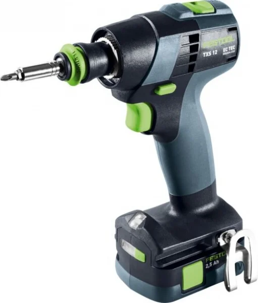 Festool txs 12 2,5-set trapano avvitatore brushless a batteria 12 v 576874 - dettaglio 3