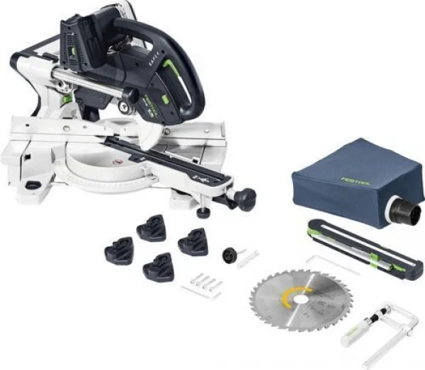 Festool ksc 60 eb-basic troncatrice radiale brushless 18/36 v senza batterie 577775 - dettaglio 1