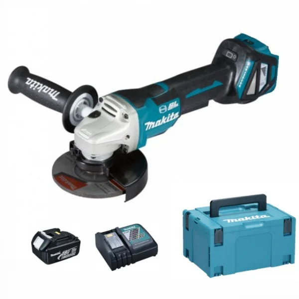 Makita dga517rfj1 smerigliatrice angolare 125 mm brushless a batteria 18 v - dettaglio 1