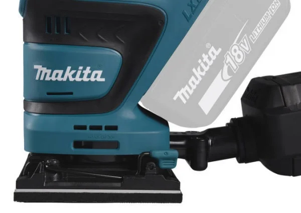 Makita dbo480rfj1 levigatrice orbitale per finitura a batteria 18 v - dettaglio 3