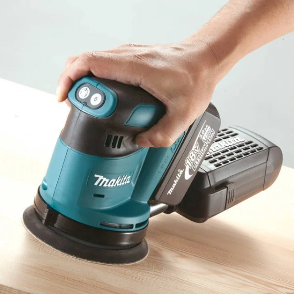 Makita dbo180rfj1 levigatrice orbitale a batteria 18 v - dettaglio 2