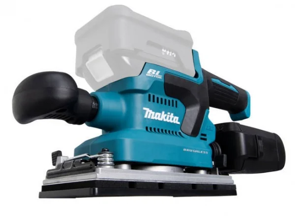 Makita dbo381rfj1u levigatrice orbitale brushless a batteria 18 v - dettaglio 2