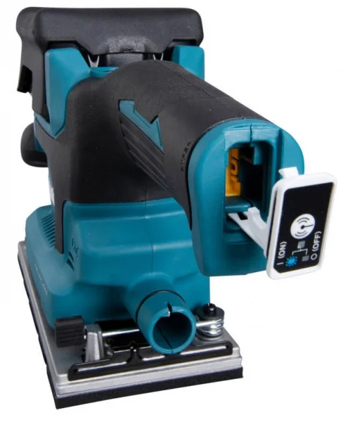 Makita dbo381rfj1u levigatrice orbitale brushless a batteria 18 v - dettaglio 5
