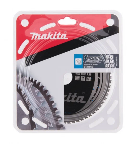 Makita b-31669 specialized lama per seghe circolari 185x30 mm per inox - dettaglio 2