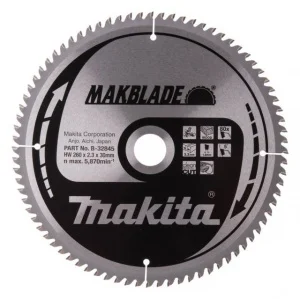 Makita b-32845 makblade lama tct per troncatrici 260x30 per legno - dettaglio 1