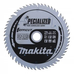 Makita b-57336 efficut lama per sega circolare 165x20 mm per legno - dettaglio 1