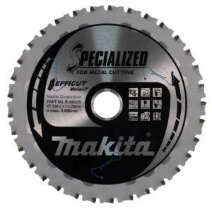 Makita b-69325 efficut lama per troncatrice 150x20 mm per metallo - dettaglio 1