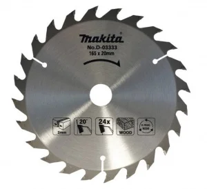 Makita d-03333 lama tct per sega circolare 165x20 mm per legno - dettaglio 1
