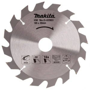 Makita d-03903 lama tct per sega circolare 185x30 mm per legno - dettaglio 1