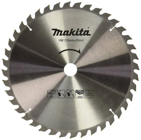 Makita jm27170005 lama standard 315x30 mm per legno - dettaglio 1