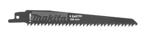 Makita p-47086 lama per seghetto diritto 150x1,3 mm per legno 5 pz. - dettaglio 1