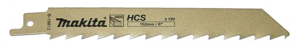 Makita b-16813 lama per seghetto diritto 152x1,25 mm per legno 5 pz. - dettaglio 1