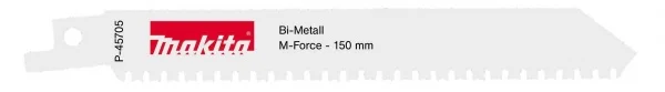 Makita p-45705 lama per seghetto diritto 150x0,9 mm per pvc e metallo 5 pz. - dettaglio 1