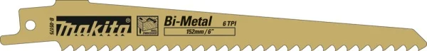Makita b-05175 lama per seghetto diritto 150x1,25 mm pvc e legno chiodato 5 pz. - dettaglio 1