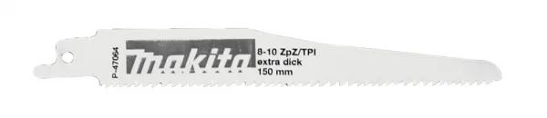 Makita p-47064 lama per seghetto diritto 150x1,25 mm da demolizione 5 pz. - dettaglio 1