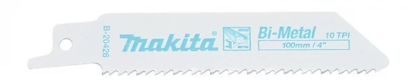 Makita b-20426 lama per seghetto diritto 100x0,9 mm per legno e metallo 5 pz. - dettaglio 1