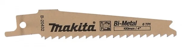 Makita b-20432 lama per seghetto diritto 100x0,9 mm per legno chiodato 5 pz. - dettaglio 1
