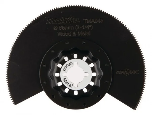 Makita b-64799 tma045 lama per utensile multifunzione starlock per legno e metallo - dettaglio 1