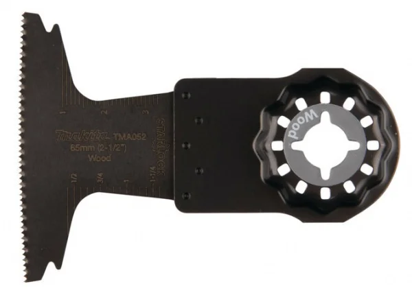Makita b-64864 tma052 lama per utensile multifunzione starlock per legno - dettaglio 1