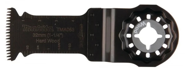 Makita B-64870 TMA053 Lama per utensile multifunzione Starlock per legno