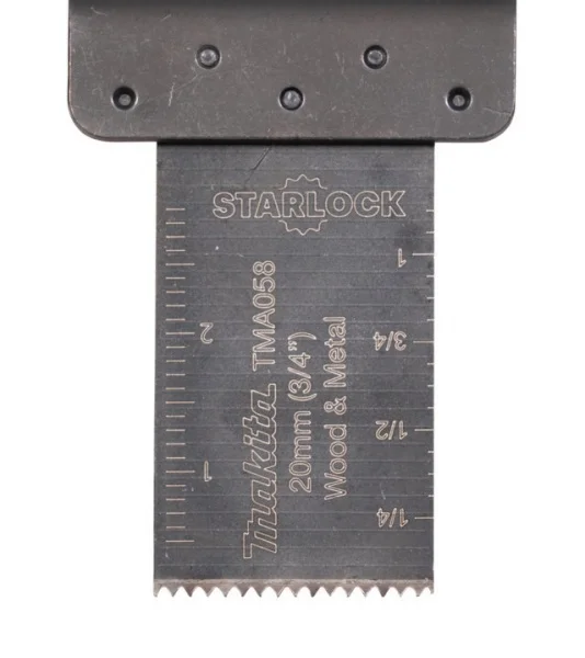 Makita b-64923 tma058 lama per utensile multifunzione starlock per metallo - dettaglio 2