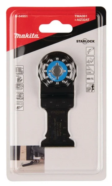 Makita b-64951 tma061 lama per utensile multifunzione starlock per metallo - dettaglio 2