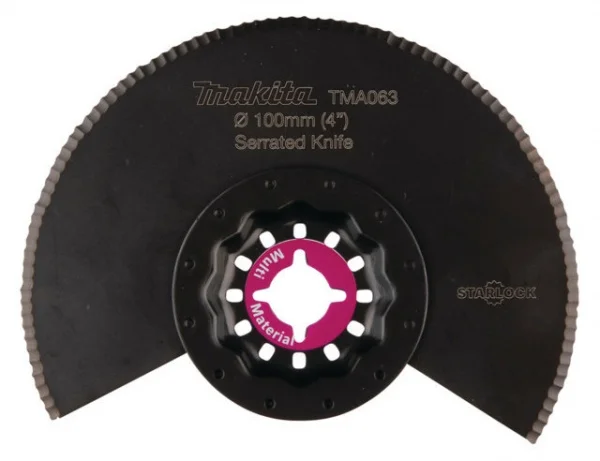 Makita b-64967 tma063 lama per utensile multifunzione starlock per materiali vari - dettaglio 1